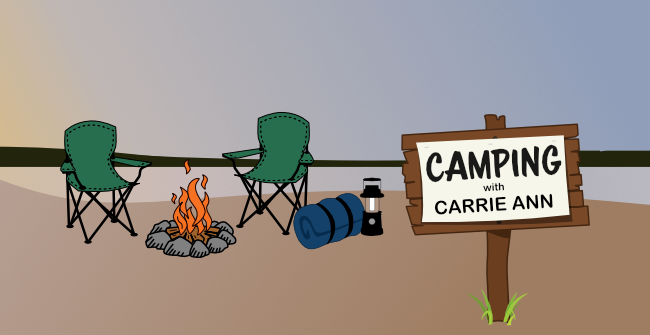 Camping with Carrie Ann